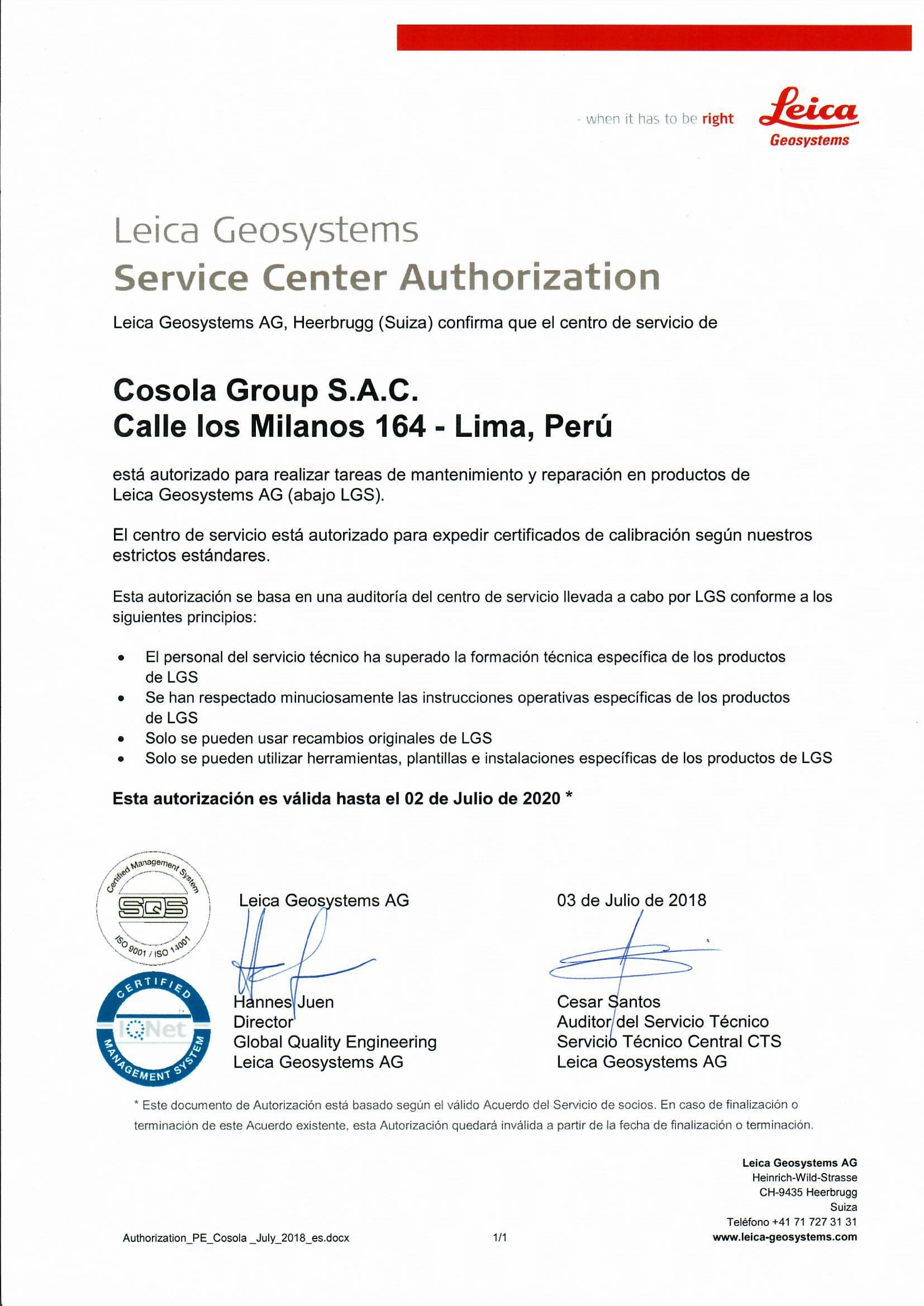 Certificado